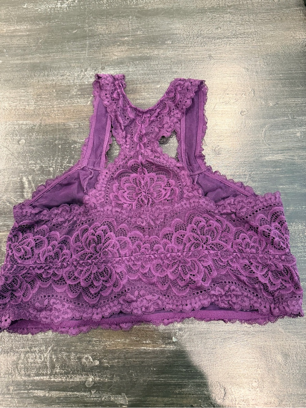 Torrid Unlined Lace Racerback Bralette - Picture 2 of 6